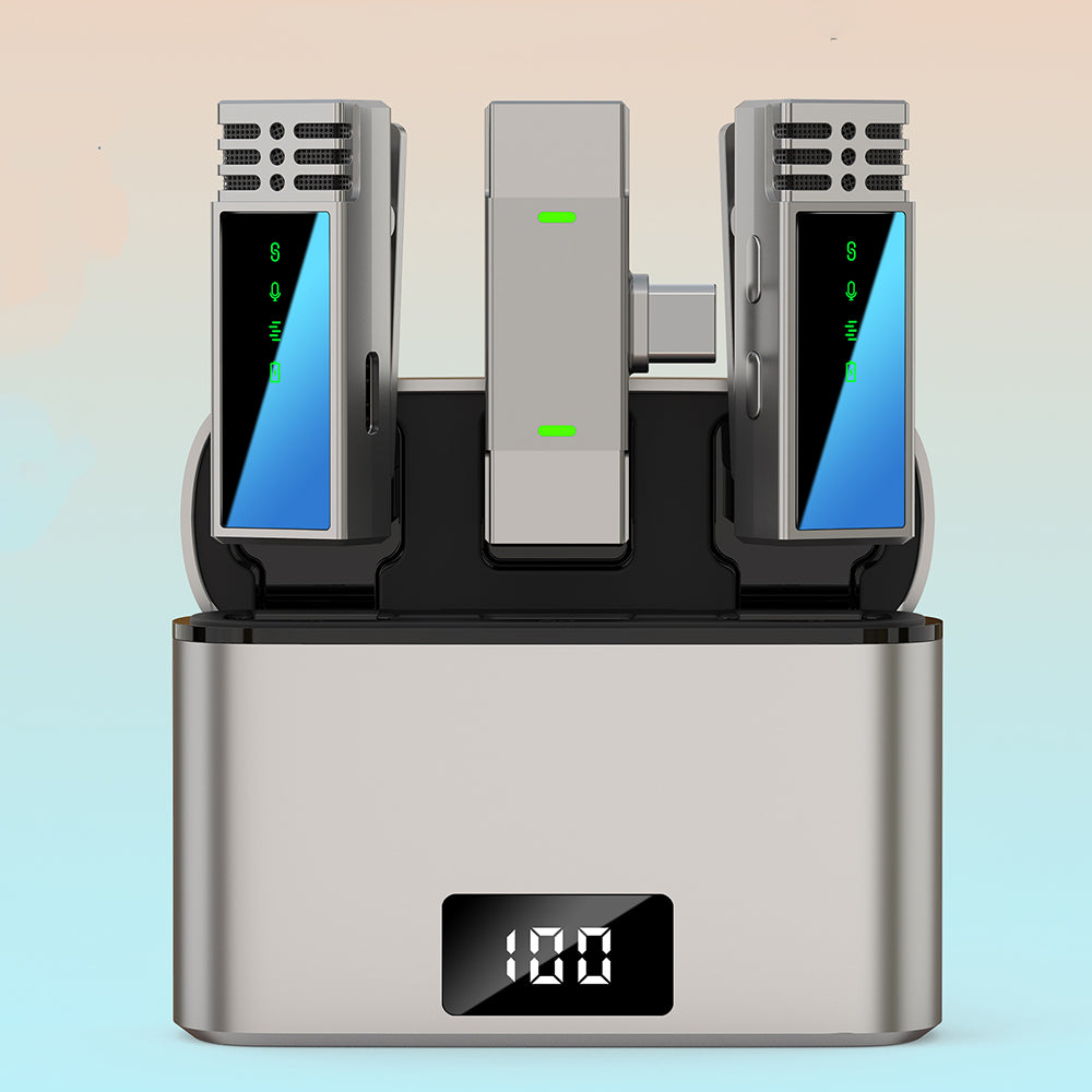 Jmary MW-15 Lightning Portlu Kablosuz Yaka Mikrofonu