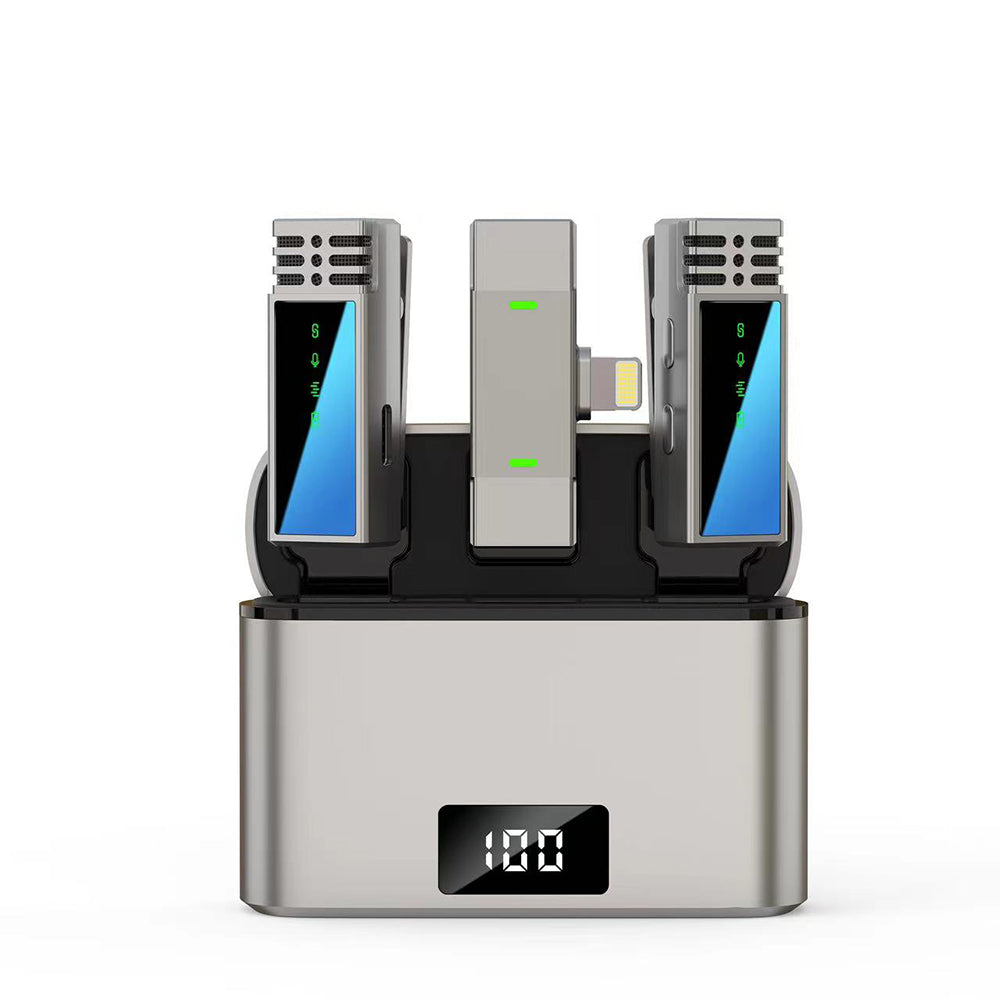 Jmary MW-15 Lightning Portlu Kablosuz Yaka Mikrofonu