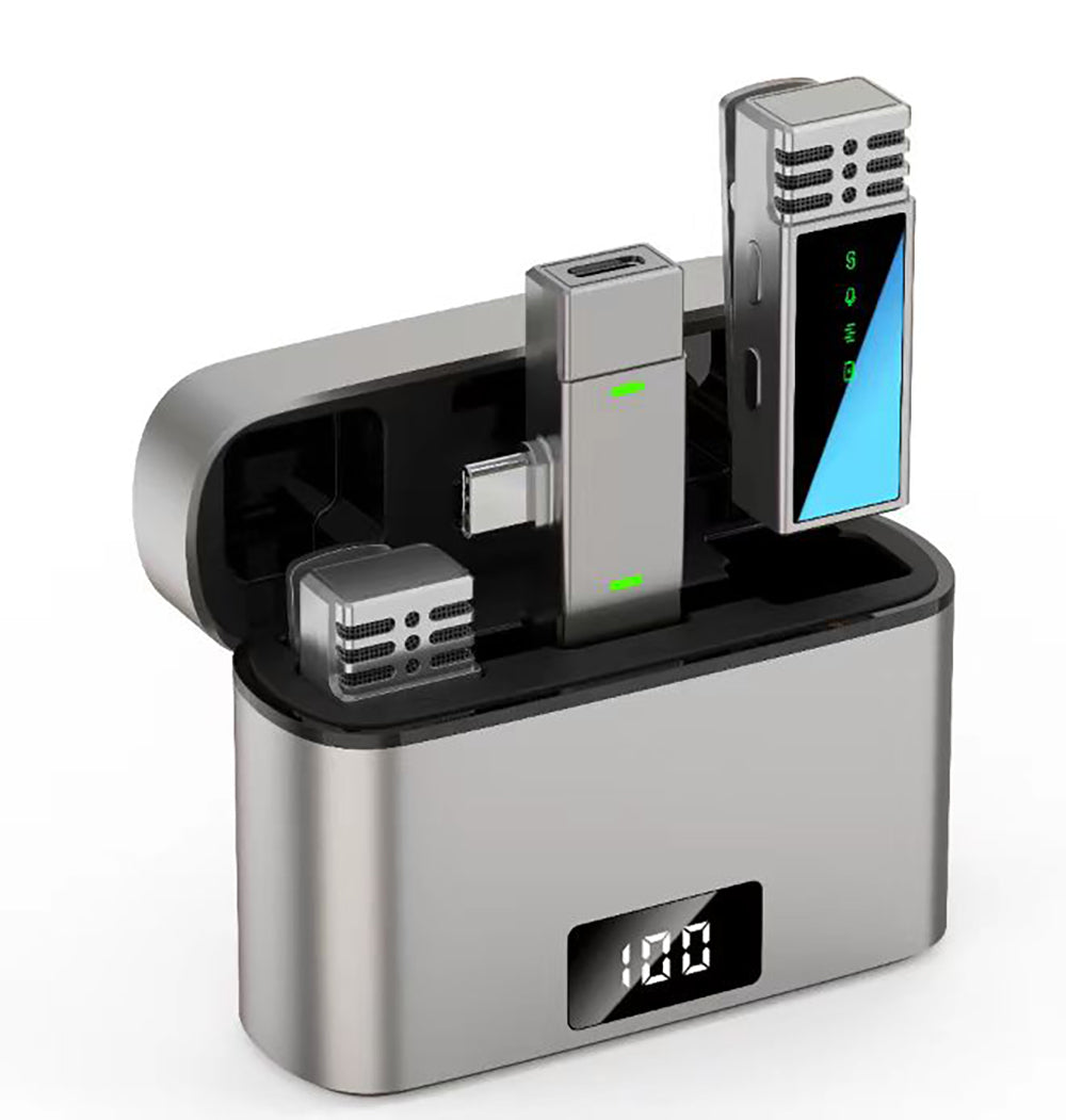 Jmary MW-15 Type-C Portlu Kablosuz Yaka Mikrofonu