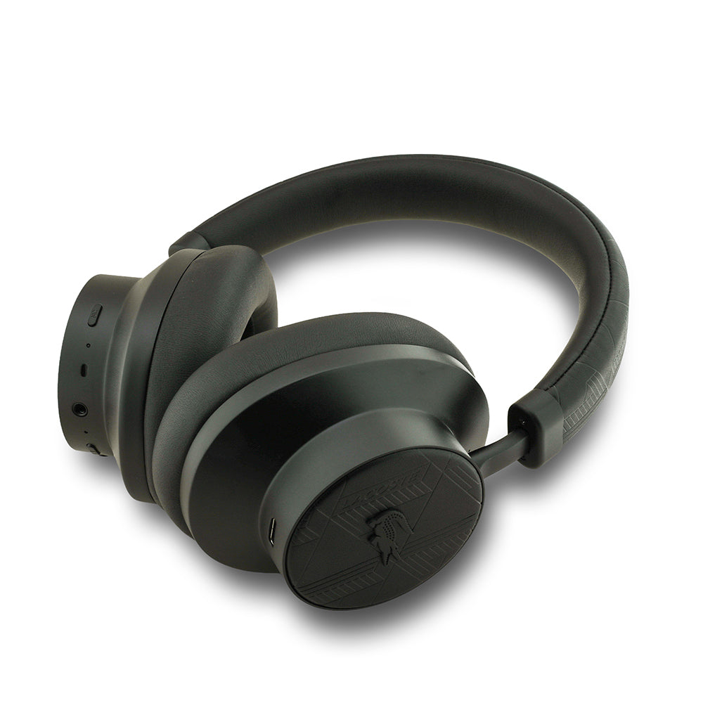 Lacoste Orijinal Lisanslı LH02 ANC Taşıma Çantalı Ayarlanabilir Kulak Üstü Bluetooth Kulaklık v5.4