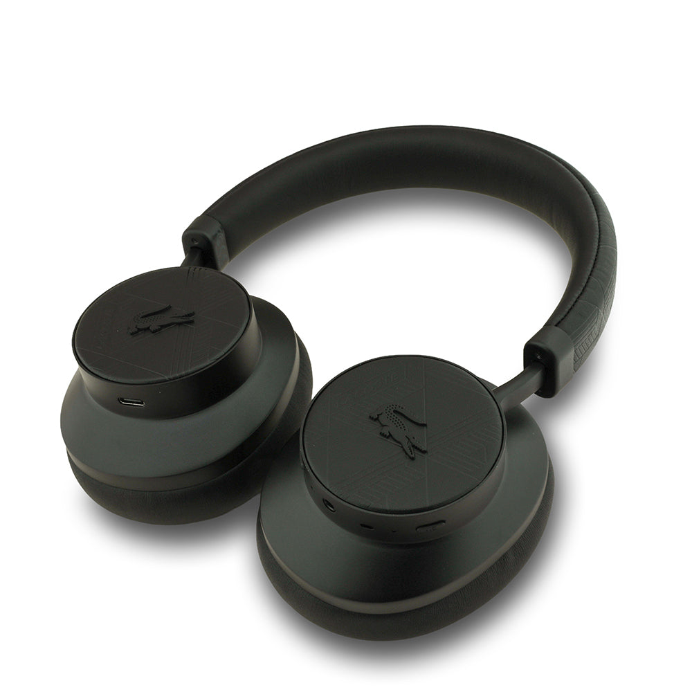 Lacoste Orijinal Lisanslı LH02 ANC Taşıma Çantalı Ayarlanabilir Kulak Üstü Bluetooth Kulaklık v5.4
