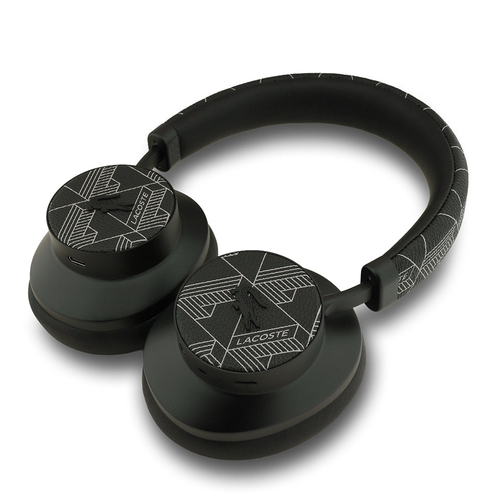 Lacoste Orijinal Lisanslı LH02 ANC Taşıma Çantalı Ayarlanabilir Kulak Üstü Bluetooth Kulaklık v5.4