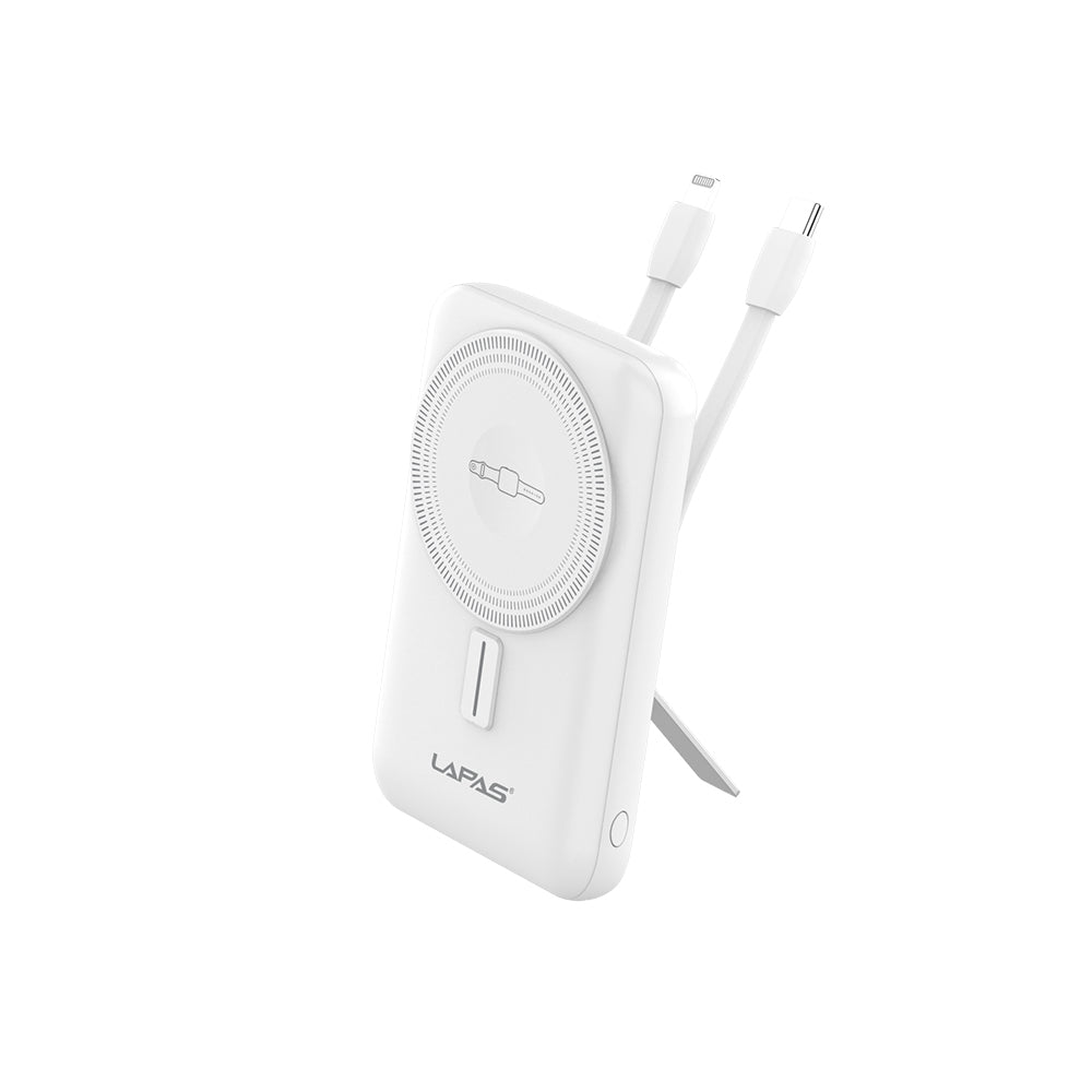 Lapas LP-PW004 Akıllı Saat Kablosuz Şarj Özellikli Wireless Powerbank 10000mAh 15W