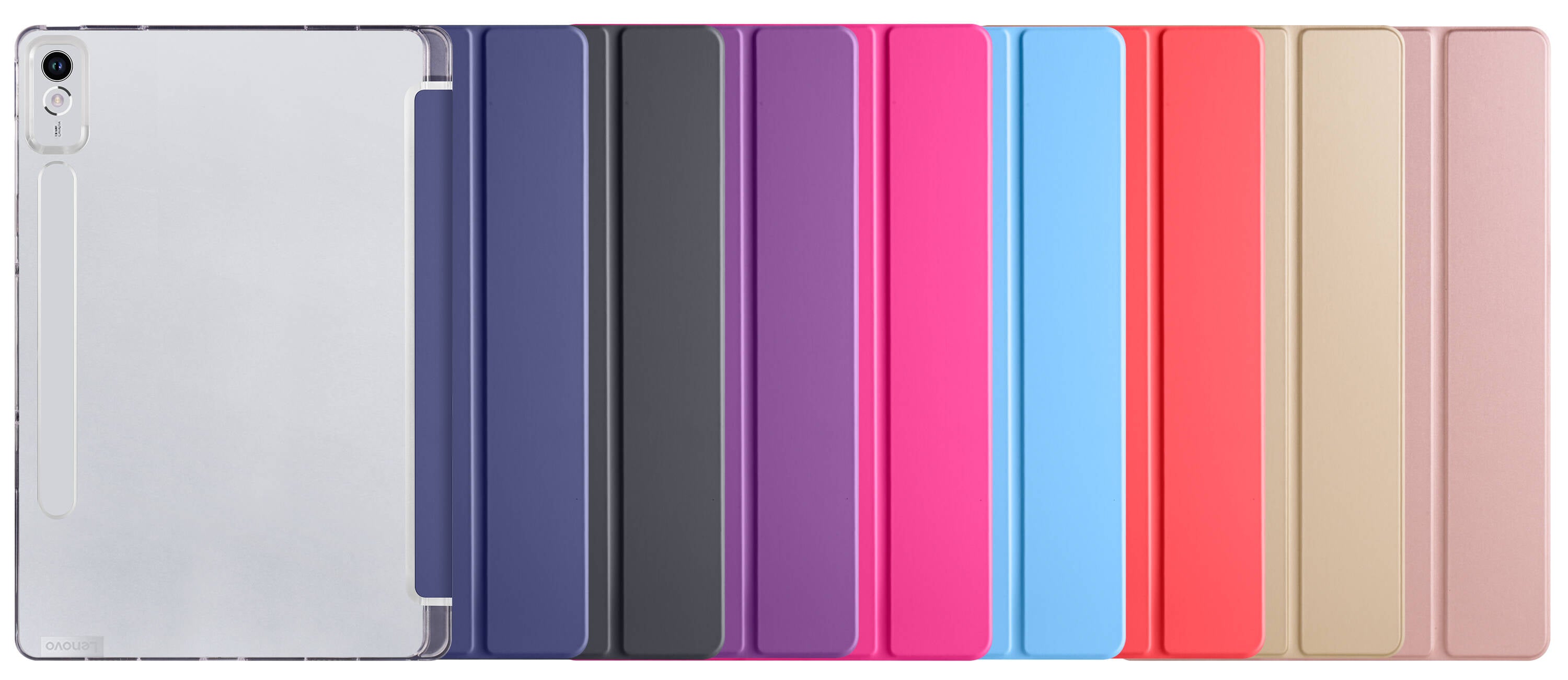 Lenovo Tab P12 Zore Smart Cover Standlı 1-1 Kılıf