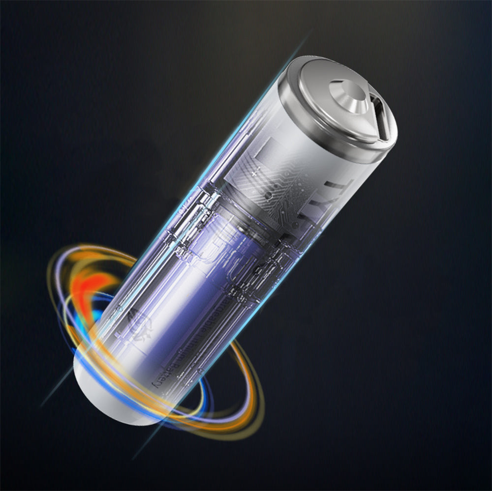 Lenyes AA105 Type-C Şarj Portlu Şarj Edilebilir AA Lityum-ion Pil 2800mWh 1.5V 2 Adet