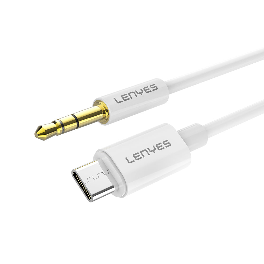 Lenyes AX102 Type-C to 3.5mm AUX Audio Kablo 1M