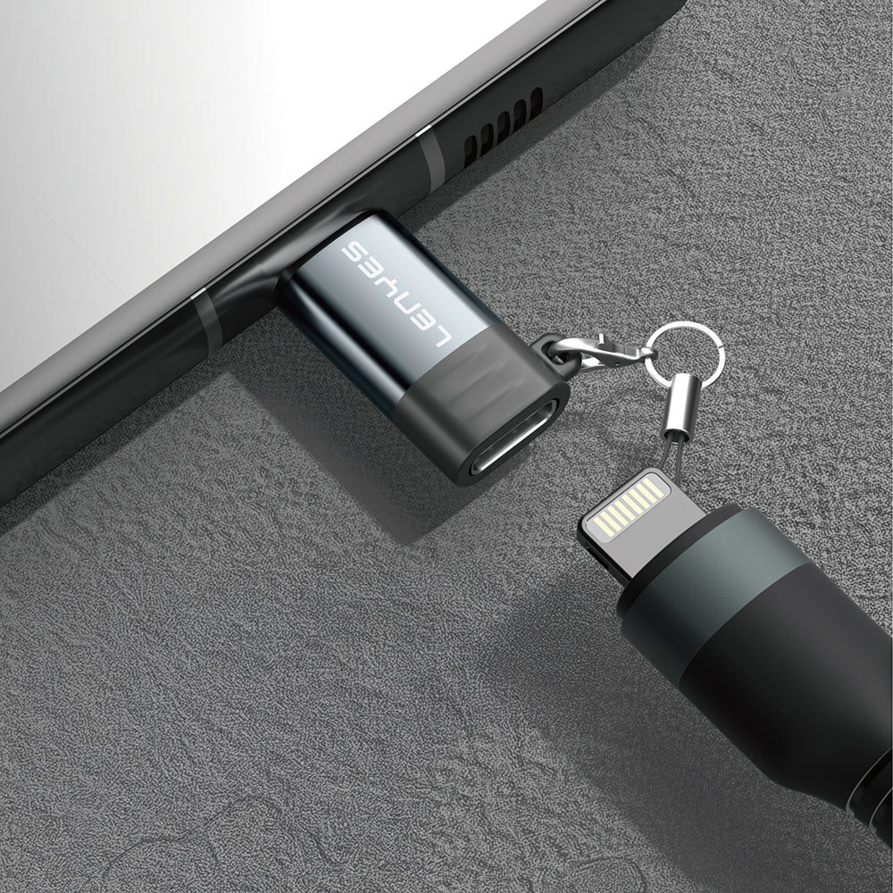 Lenyes AX111 Lightning to Type-C Çevirici OTG Adaptör