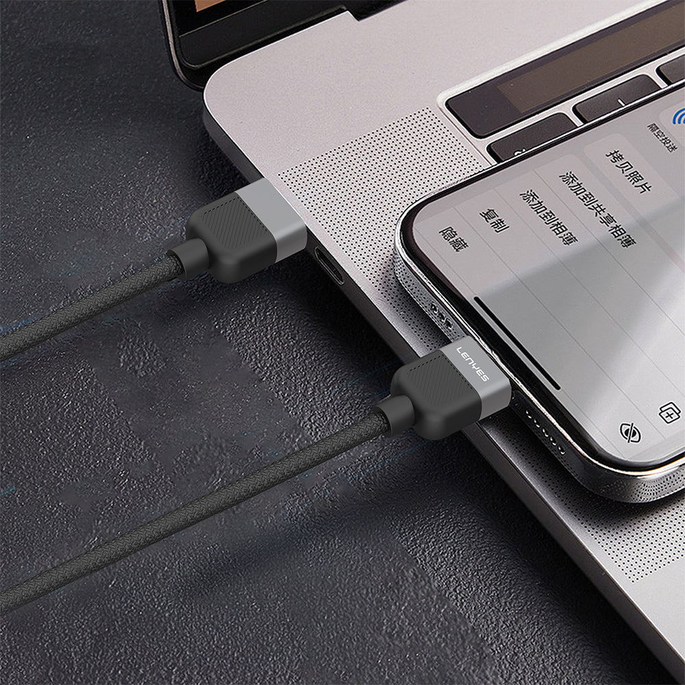 Lenyes AX130 HDTV Görüntü ve Ses Aktarıcı HDMI Kablo Ultra HD 4K 60Hz 1.5M