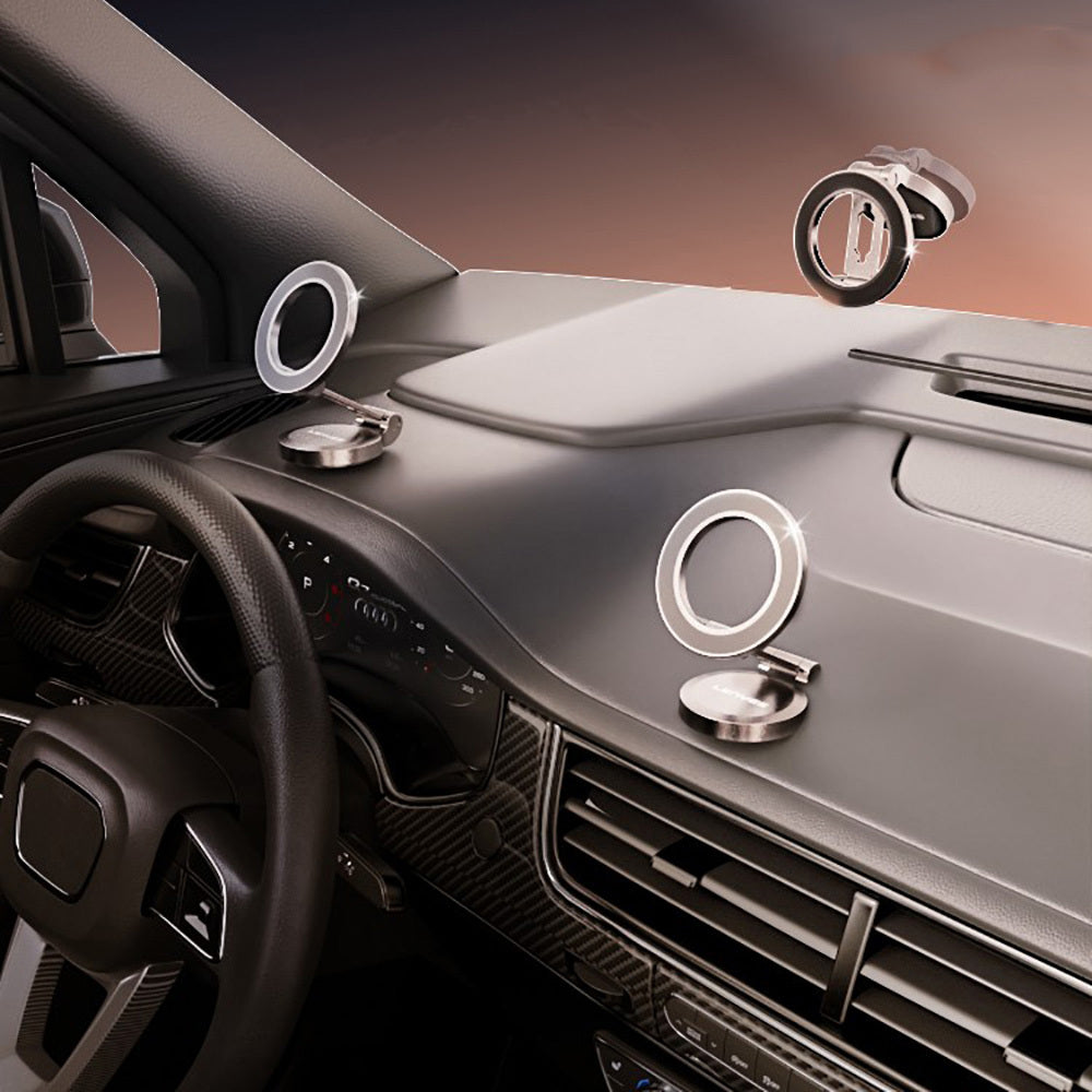 Lenyes CR137 Magnetik M-safe 360° Oynar Başlıklı Araç İçi Telefon Tutucu