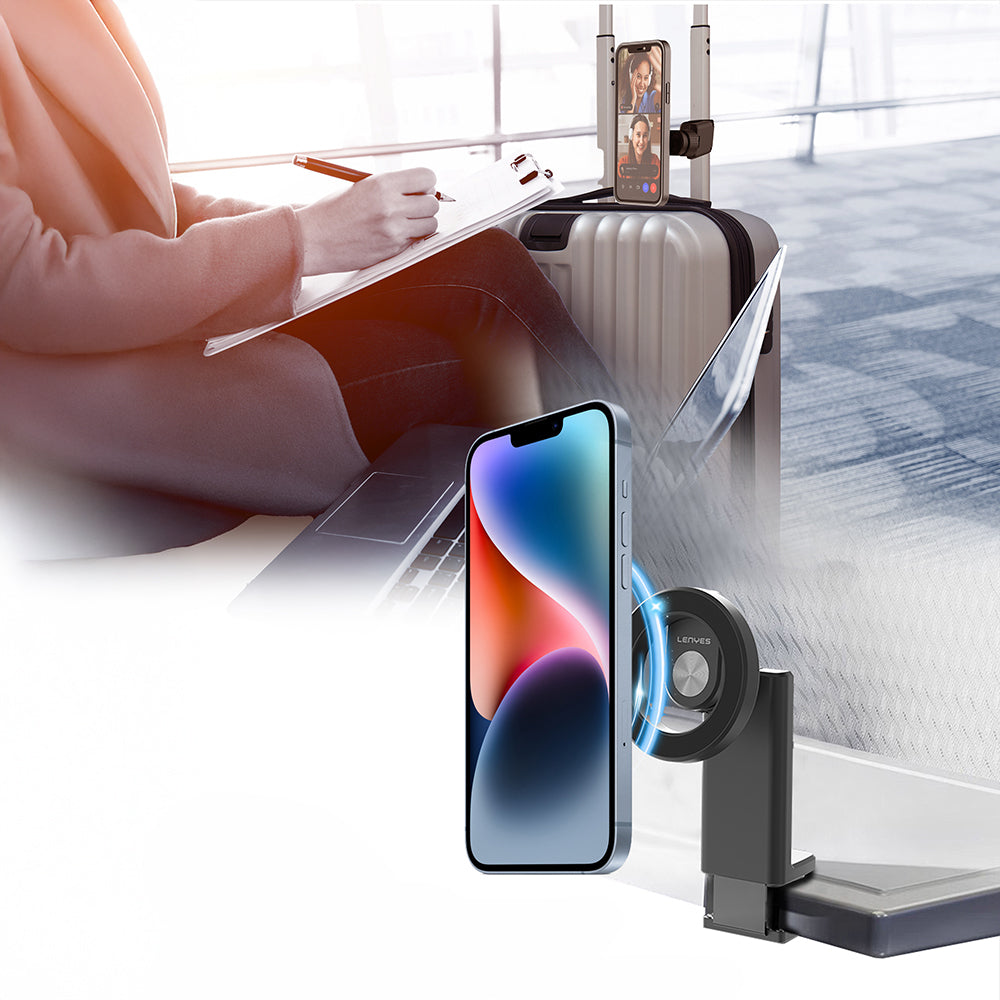 Lenyes CR187 Oynar Başlıklı Magnetik Masa Telefon Tutucu