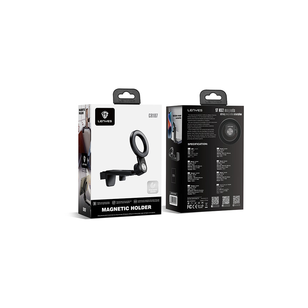 Lenyes CR187 Oynar Başlıklı Magnetik Masa Telefon Tutucu