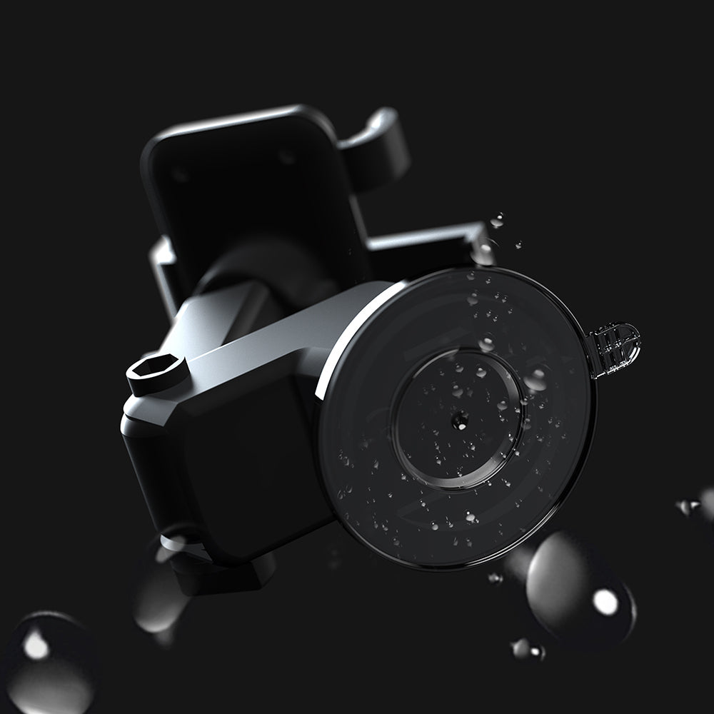 Lenyes CR195 Sarsıntı Önleyici 360° Derece Dönebilen Teleskopik Vantuzlu Tasarım Araç Telefon Tutucu