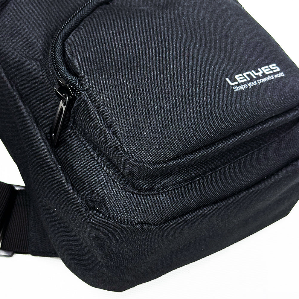 Lenyes LB526 Urus Serisi Su Geçirmez Polyester Kumaş Ayarlanabilir Omuz Askılı Çapraz Vücut Çantası