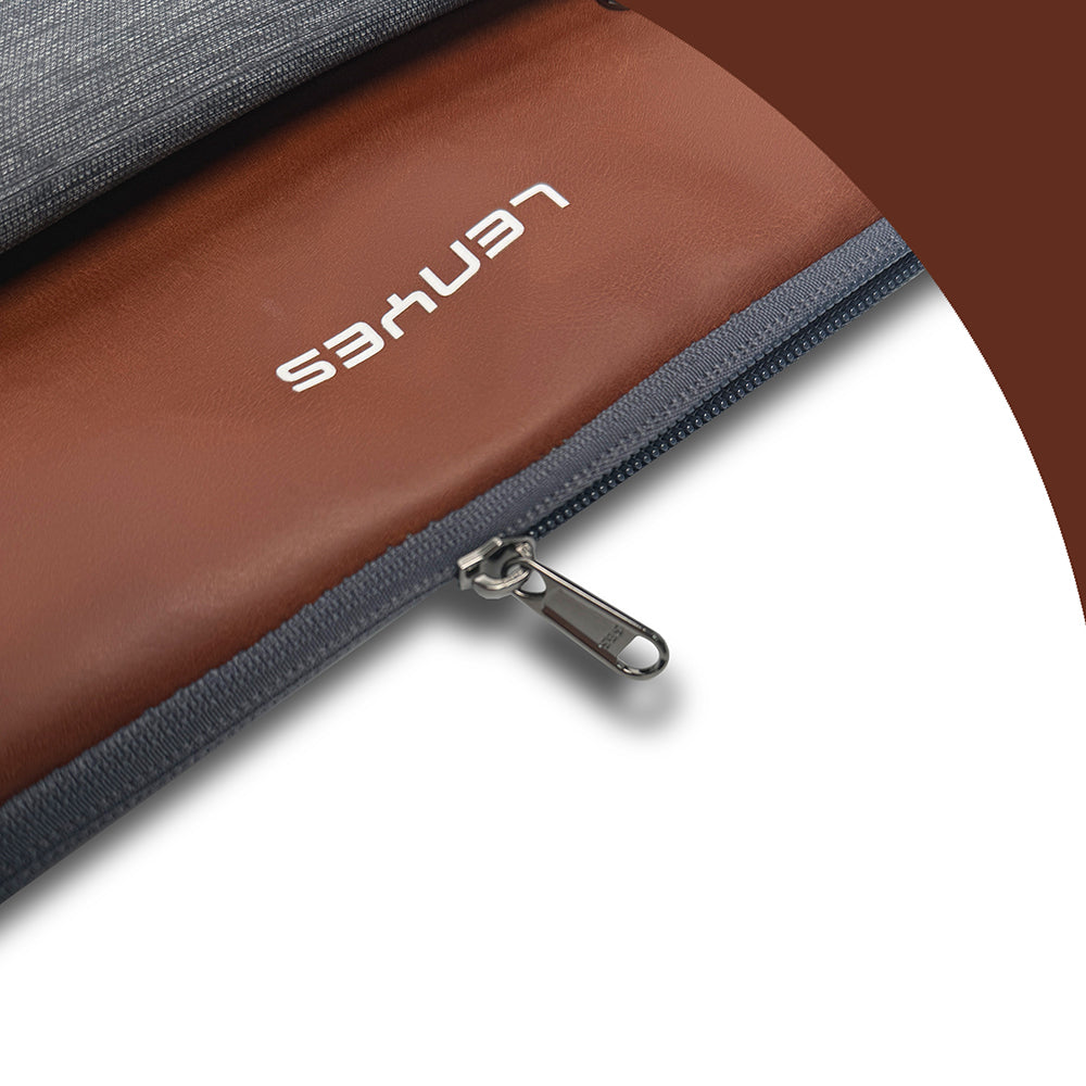 Lenyes LB542 Rambler Serisi Su Geçirmez Polyester Kumaş 13-14 inç Laptop Çantası