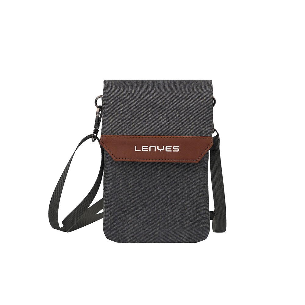 Lenyes LB546 Rambler Serisi Polyester Kumaş Su Geçirmez Mobil Aksesuar Çantası
