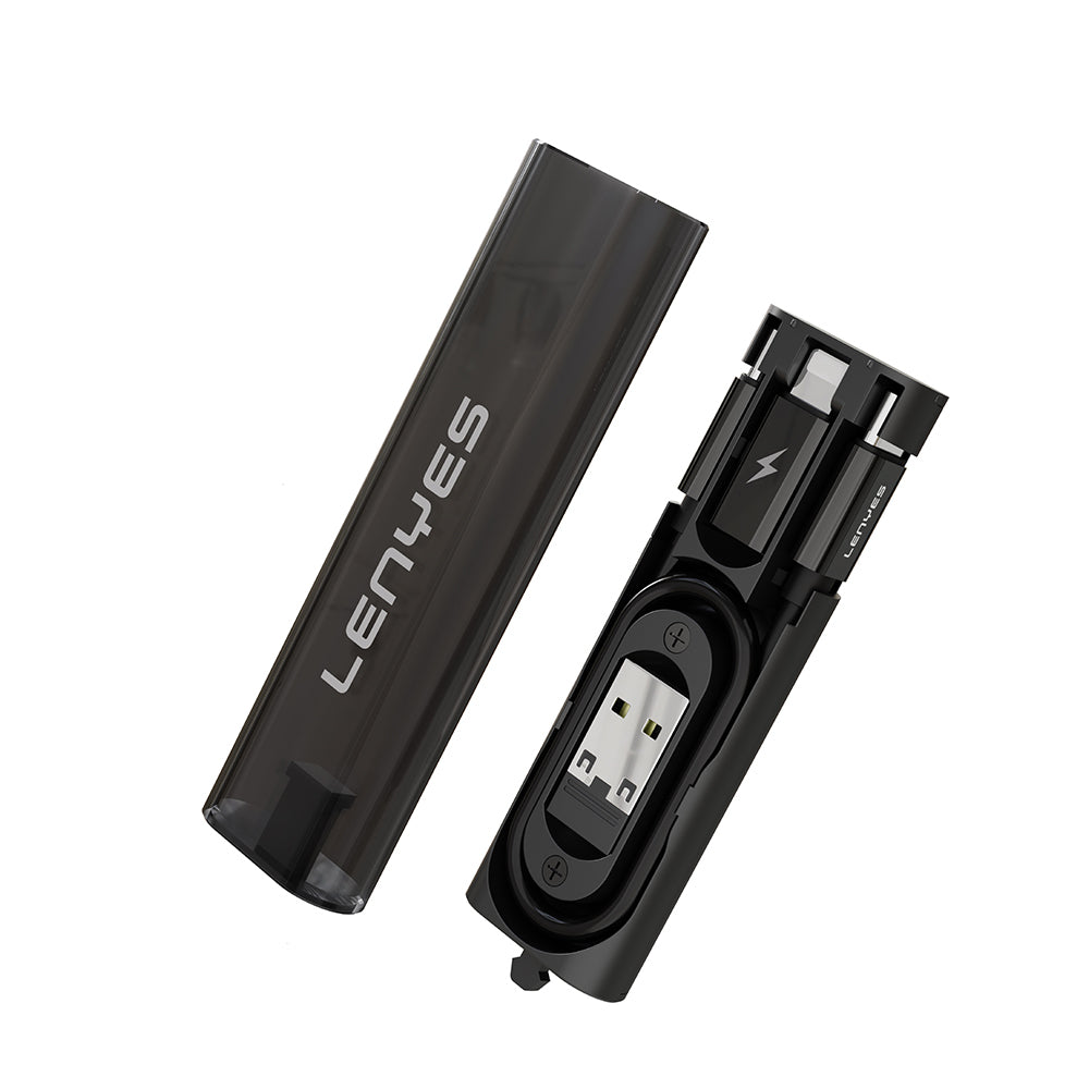 Lenyes LB605 5in1 Type-C to Type-C Kablolu 60W Çevirici Adaptör Seti Saklama Kutusu