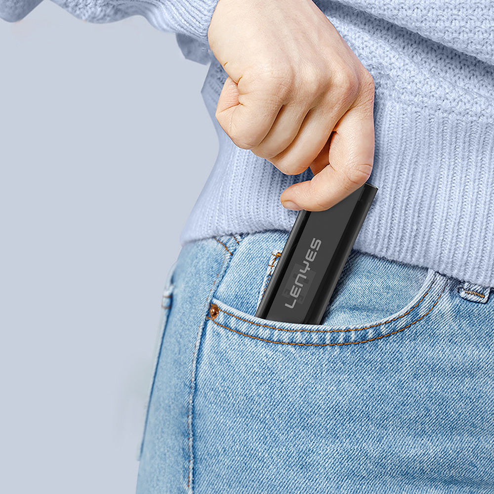 Lenyes LB605 5in1 Type-C to Type-C Kablolu 60W Çevirici Adaptör Seti Saklama Kutusu