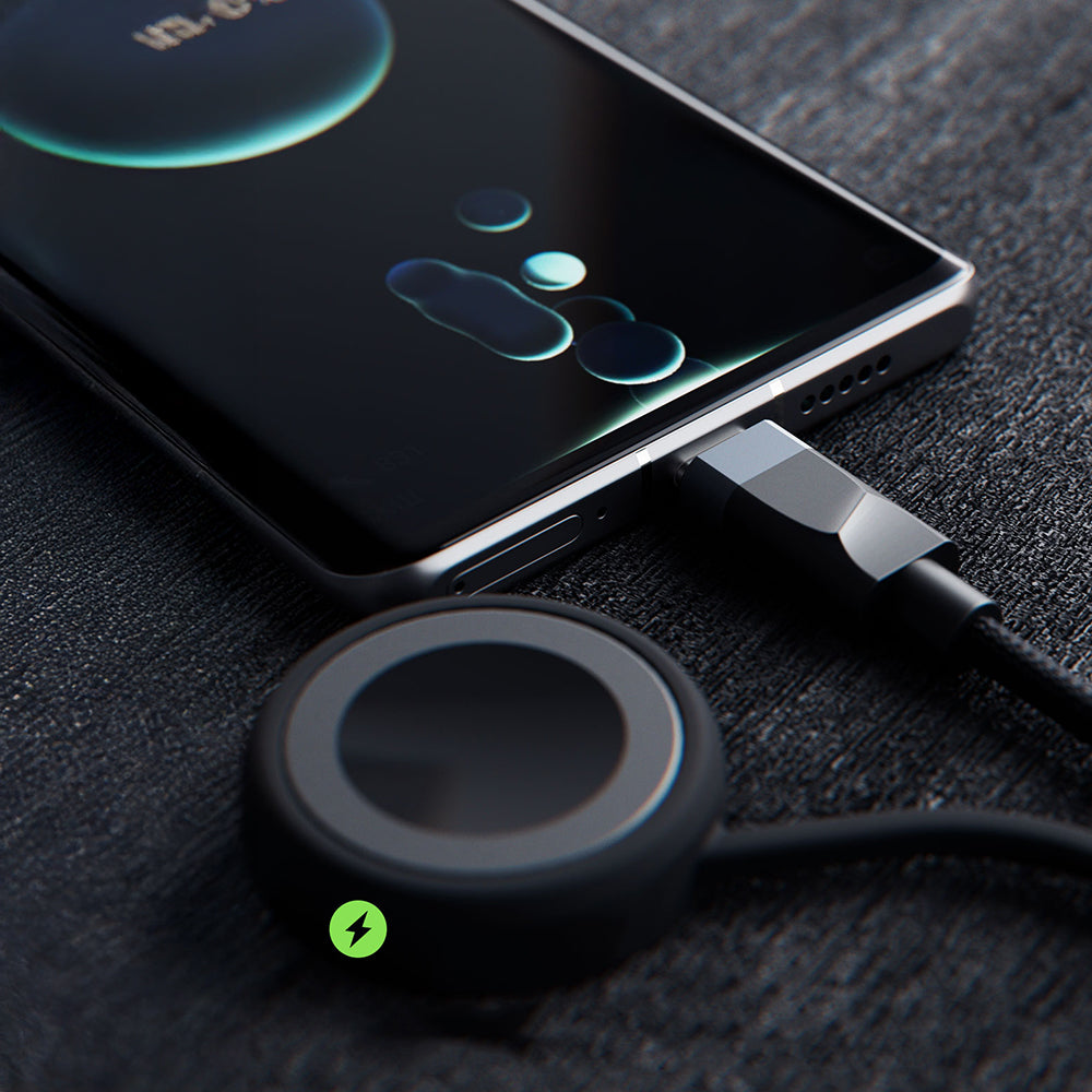 Lenyes LC541 USB-A + Type-C to Lightning – Type-C – Akıllı Saat Şarj Kablosu 60W 1M