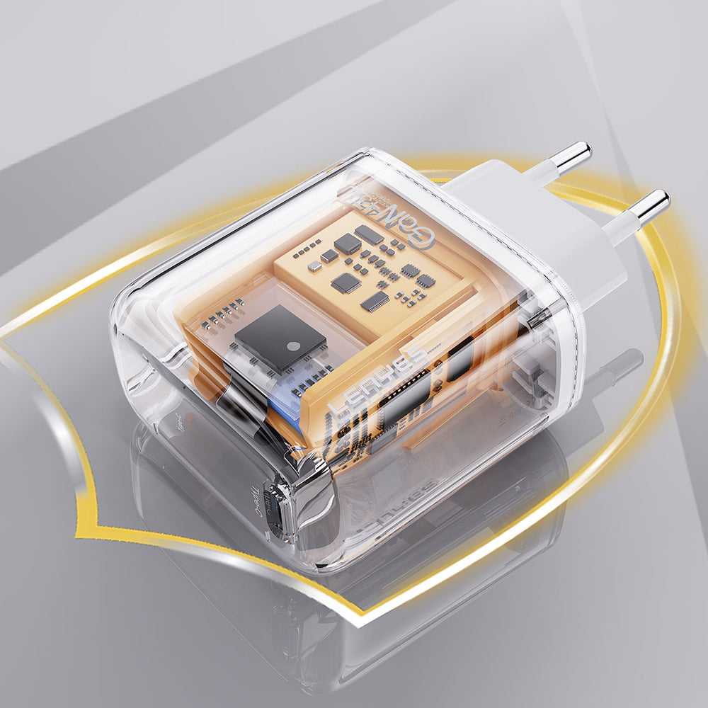 Lenyes LCH92 Type-C GaN Teknolojili PD Hızlı Şarj Özellikli Şarj Başlığı 30W