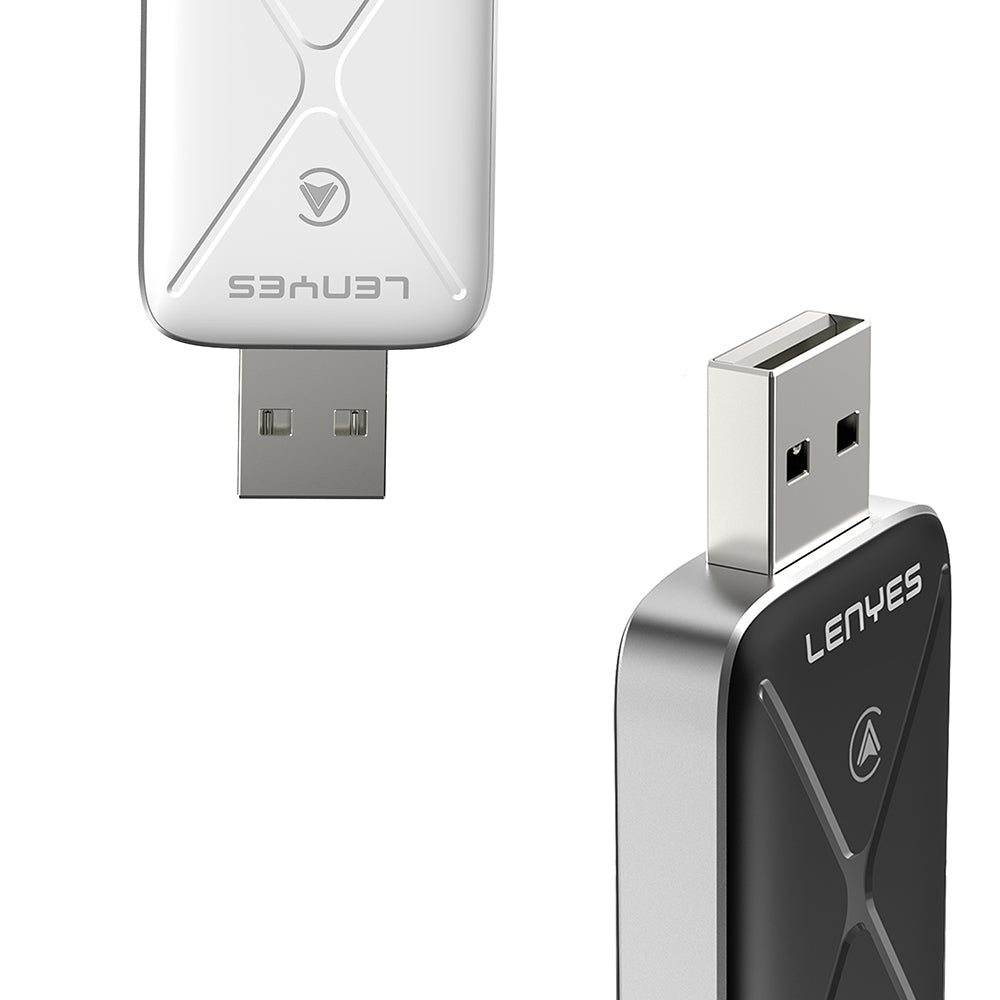 Lenyes LCP01 Android Auto Destekli CarPlay USB Bluetooth 5.0 Wireless Transmitter Adaptör