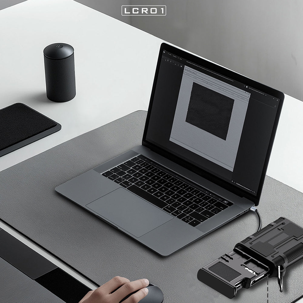 Lenyes LCR01 Type-C Kablolu Su Geçirmez Çoklu Kart Depolama ve Okuyucu Kutusu 10 Gbps