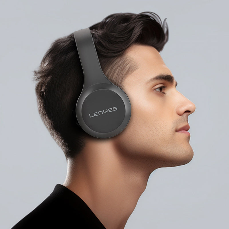 Lenyes LH85 Çift Kanal Stereo Kulak Üstü Bluetooth Kulaklık v5.3