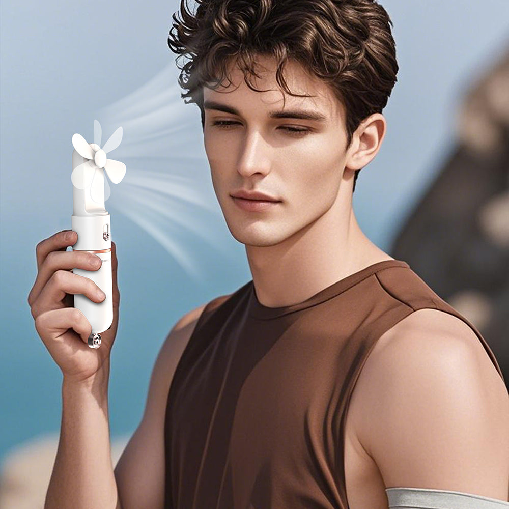 Lenyes LHF12 Powerbank Özellikli 3 Kademeli Portatif Soğutucu El Fanı