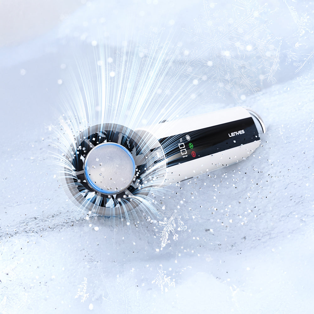 Lenyes LHF16 Dijital LED Göstergeli Buz Kompresli Portatif Soğutucu El Fanı