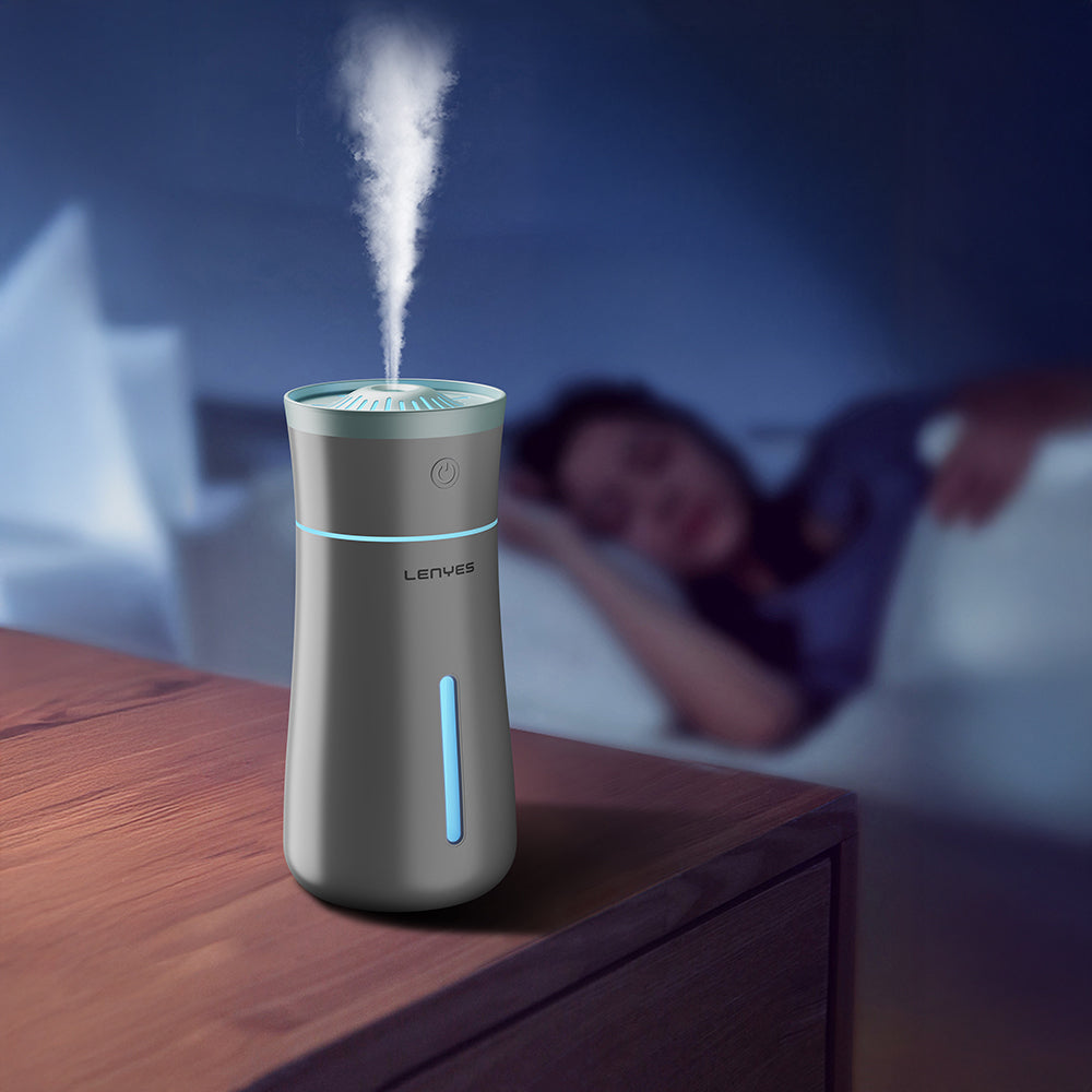 Lenyes LHU03 Vazo Tipi RGB Atmosfer Işıklı Nano Sprey Sessiz Hava Nemlendirici