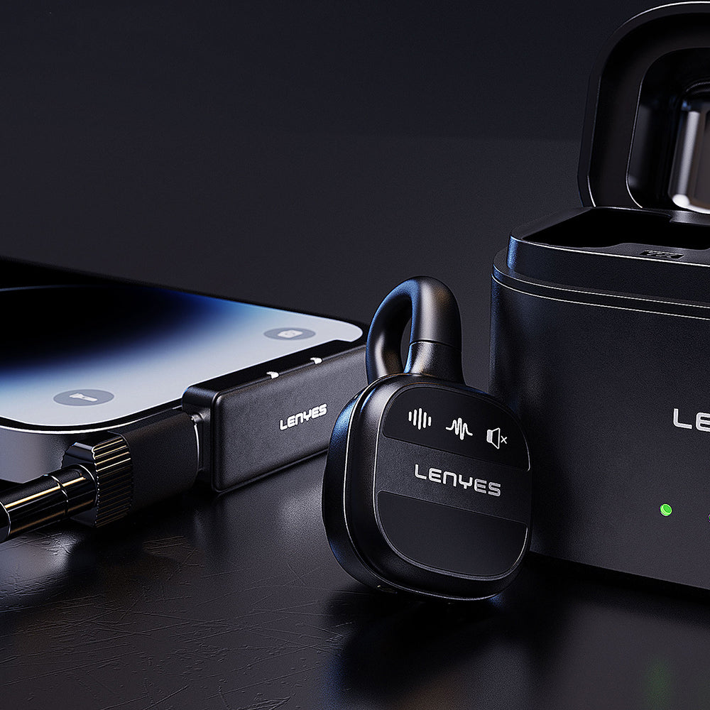 Lenyes LM209 Type-C Portlu Kablosuz Yaka Mikrofonu