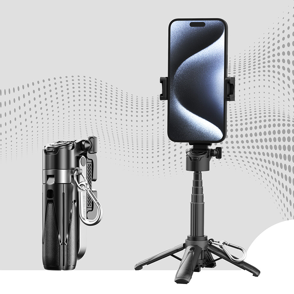 Lenyes LPH110 Uzaktan Kumandalı Çok Fonksiyonlu Sabitleyici Ayrılabilir Tripod Selfie Çubuğu