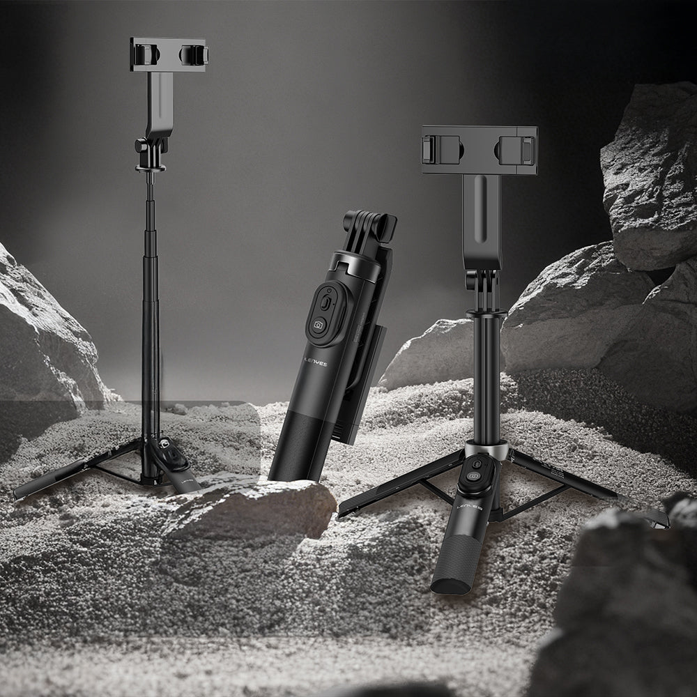 Lenyes LPH122 Bluetooth Kumandalı Mini Tripod ve Selfie Çubuğu