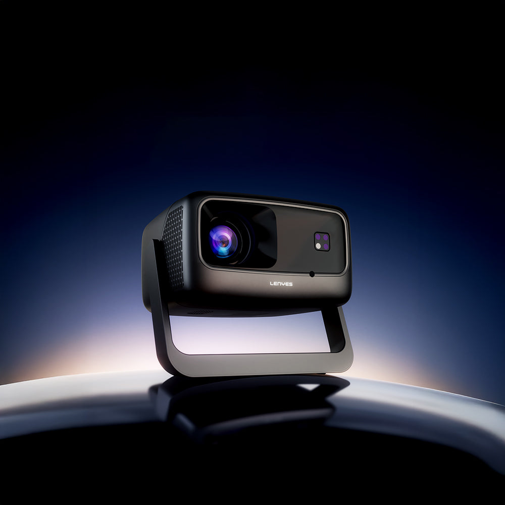 Lenyes LPR02 4.45” LCD 360 Derece Dönebilen Otomatik Netleme Özellikli Projektör Yansıtma Cihazı