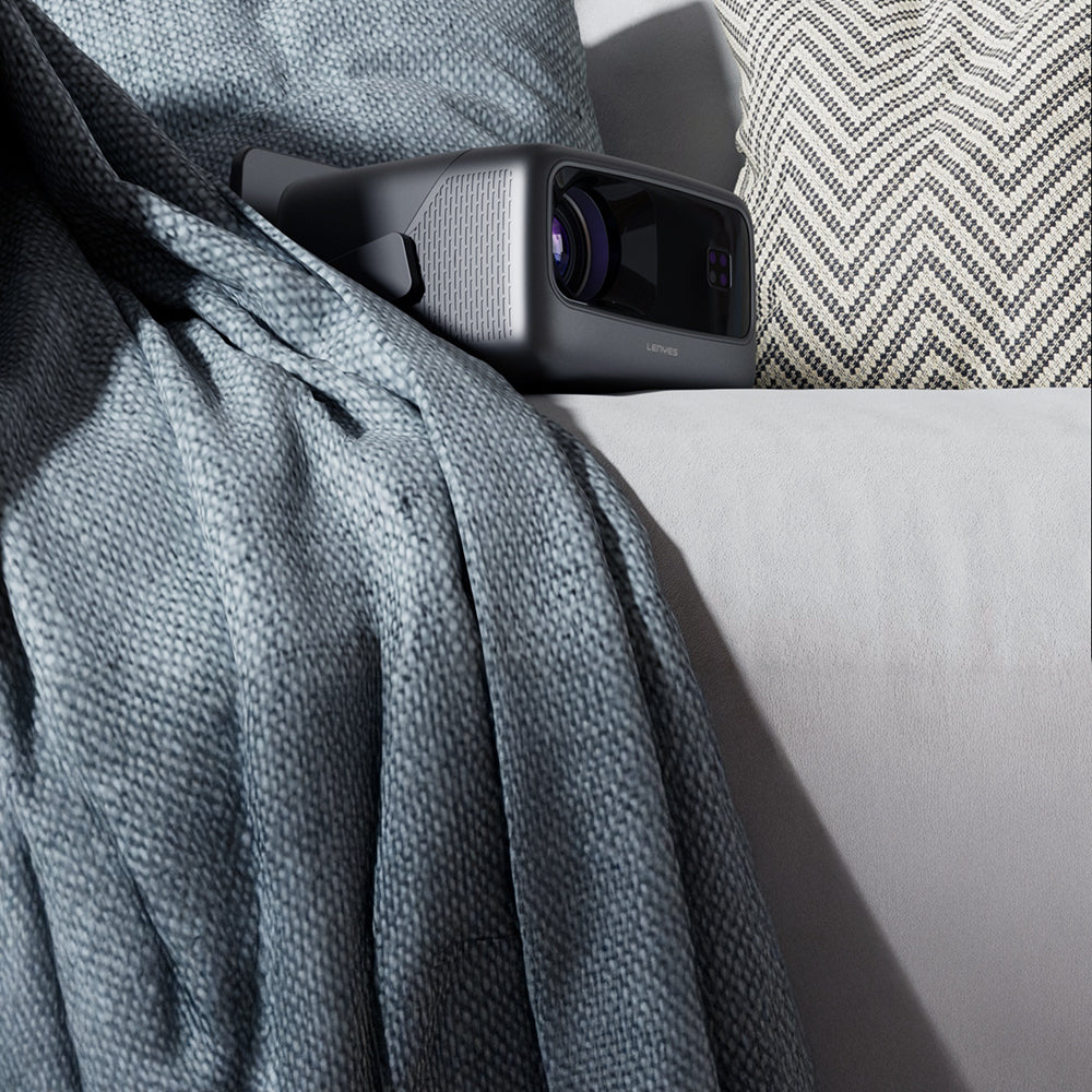 Lenyes LPR02 4.45” LCD 360 Derece Dönebilen Otomatik Netleme Özellikli Projektör Yansıtma Cihazı