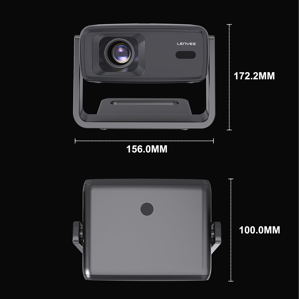 Lenyes LPR03 2.69 inç LCD 200 ANSI Lümen PTZ Projektör Yansıtma Cihazı