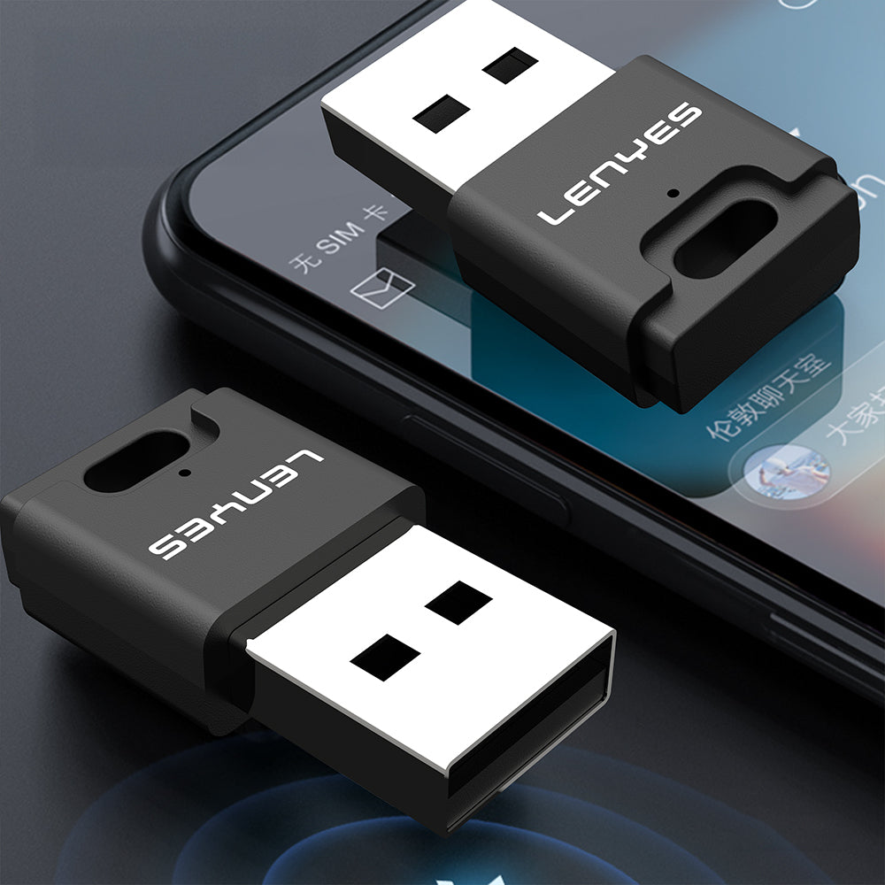 Lenyes LR203 USB Bluetooth 5.0 Wireless Transmitter Adaptör