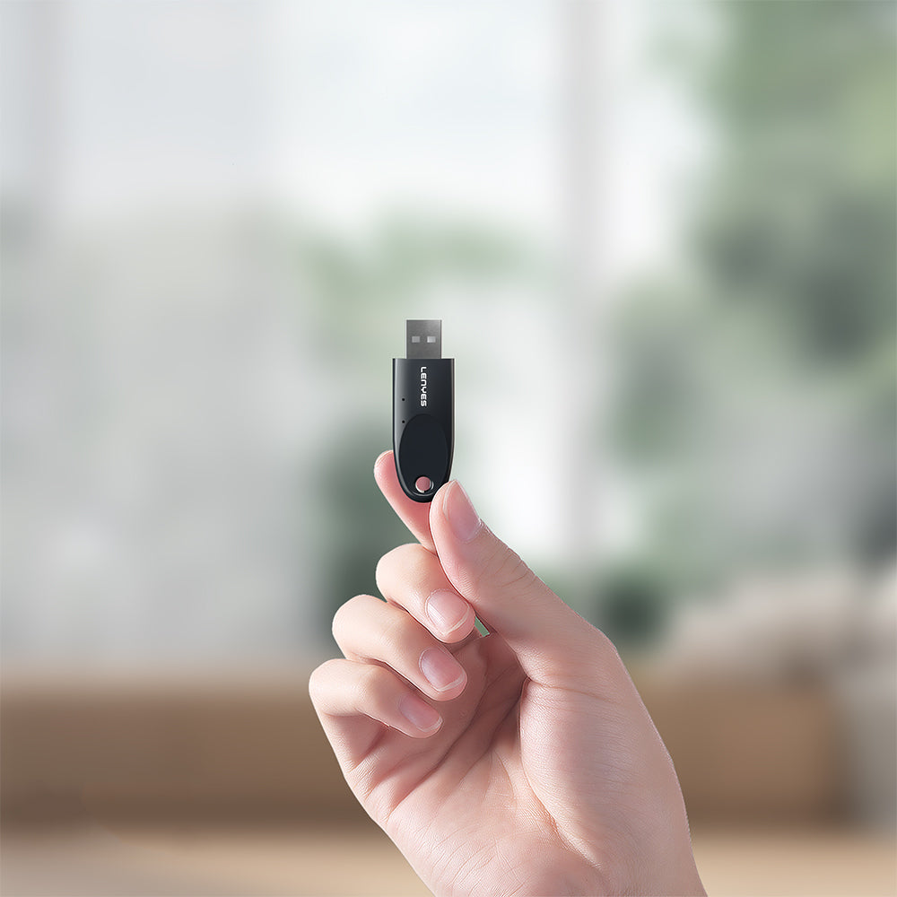 Lenyes LR205 USB Bluetooth 5.1 Class 2 Wireless Transmitter Adaptör