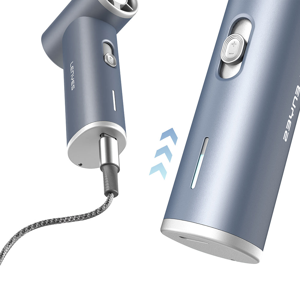 Lenyes LTF01 Dijital LED Göstergeli 3 Kademeli Portatif Soğutucu El Fanı