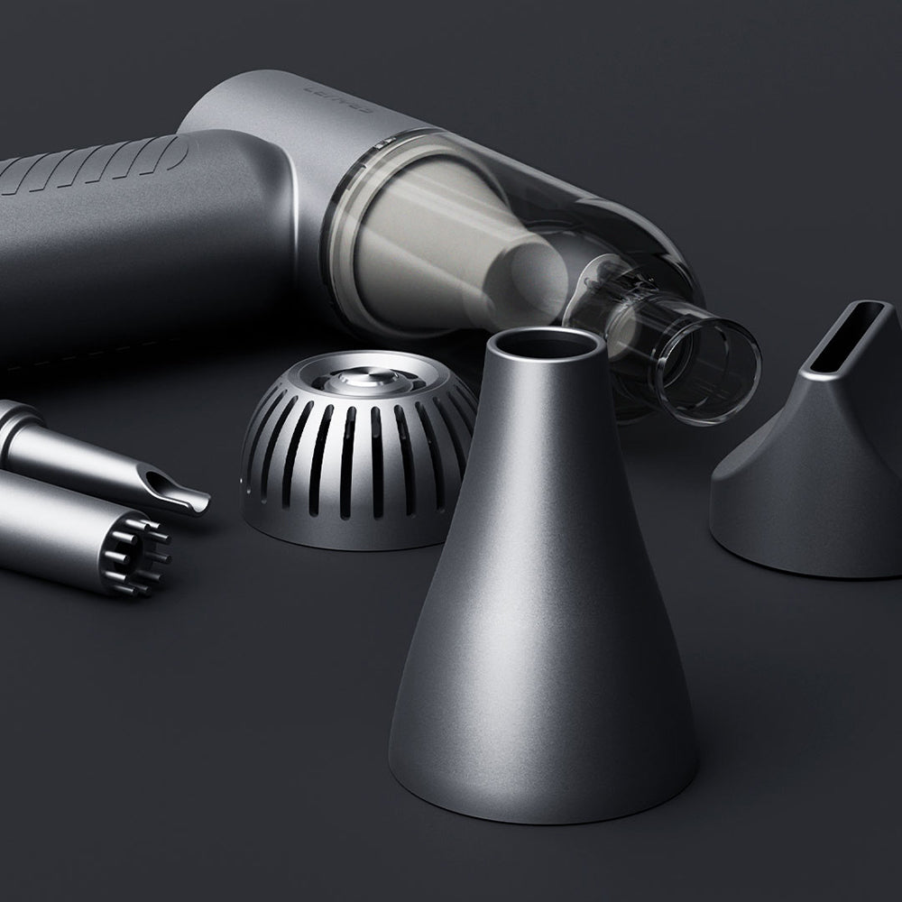 Lenyes LTF02 Dijital LED Göstergeli 4 Kademeli Çok Fonksiyonlu Turbo El Fanı