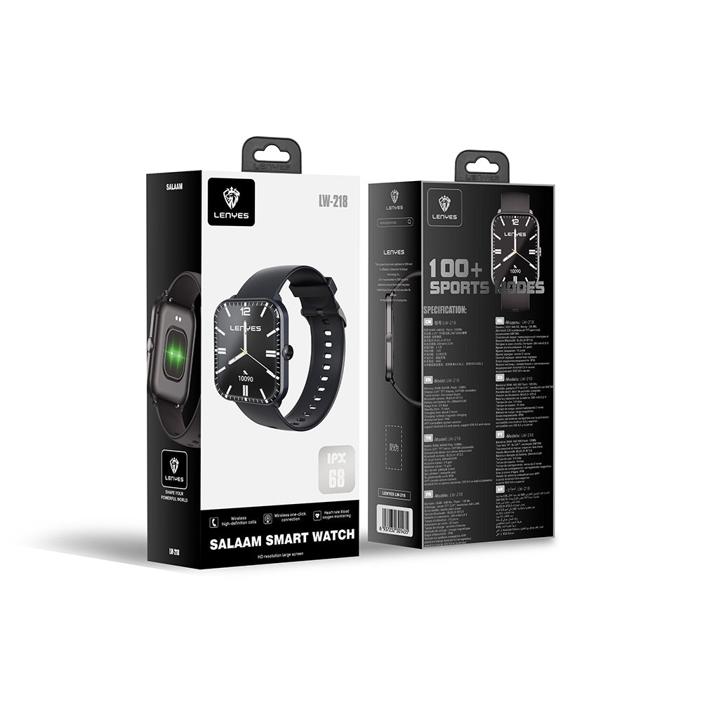 Lenyes LW-218 iOS ve Android Uyumlu Akıllı Saat