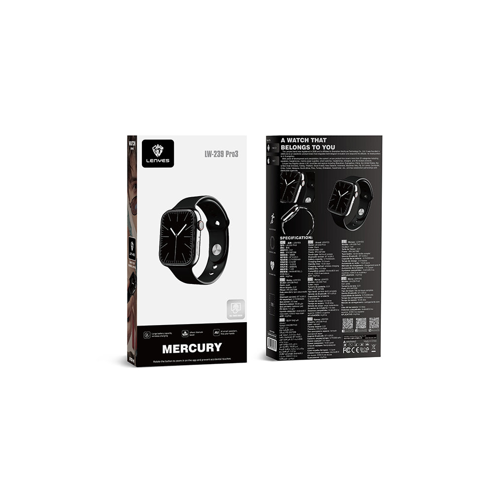 Lenyes LW-239 Pro3 iOS ve Android Uyumlu Akıllı Saat