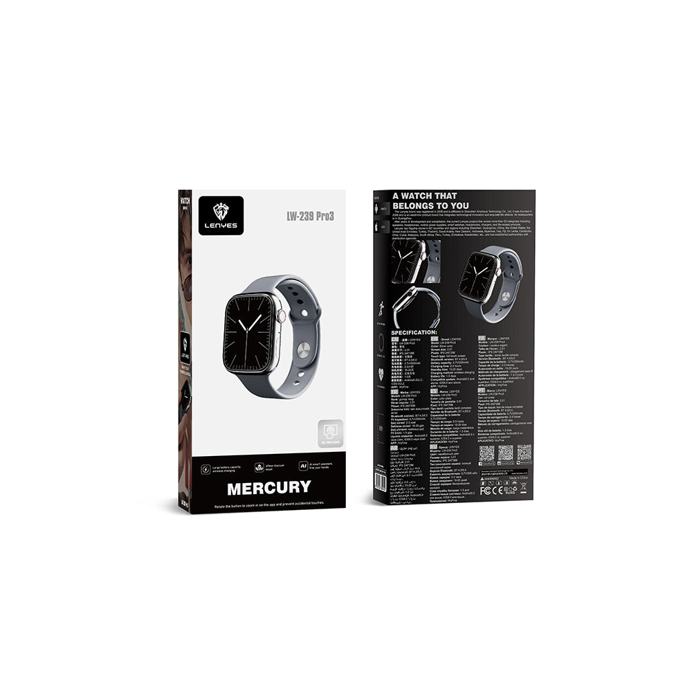 Lenyes LW-239 Pro3 iOS ve Android Uyumlu Akıllı Saat