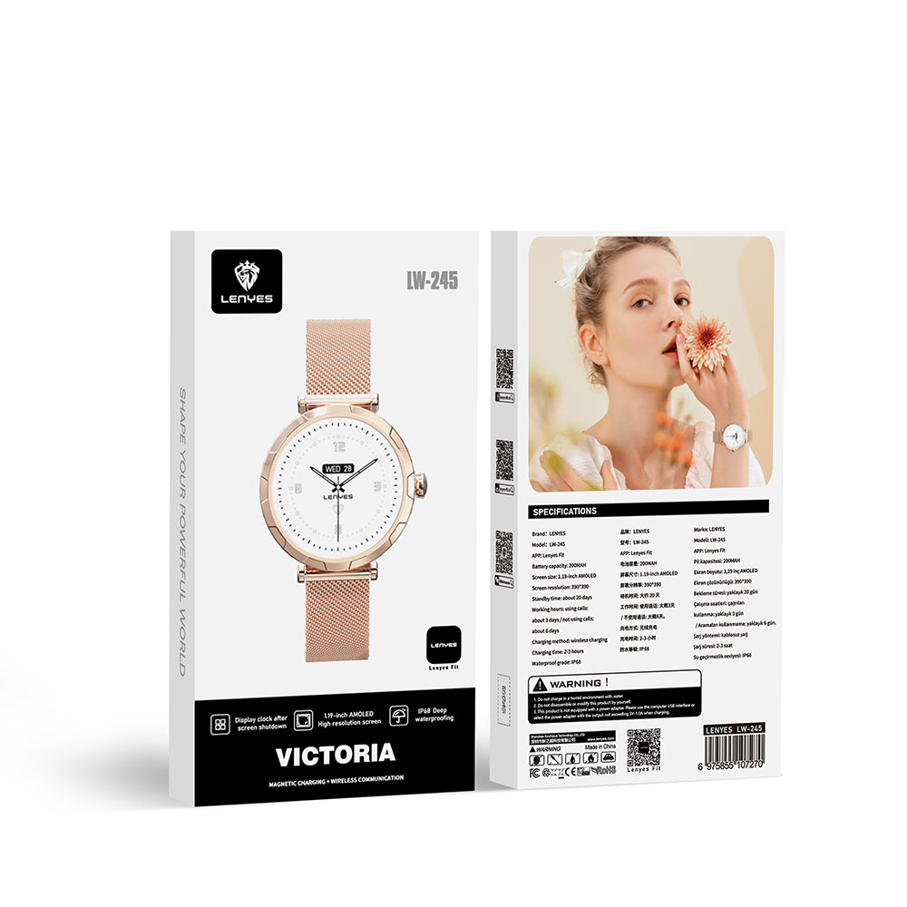 Lenyes LW-245 iOS ve Android Uyumlu Akıllı Saat