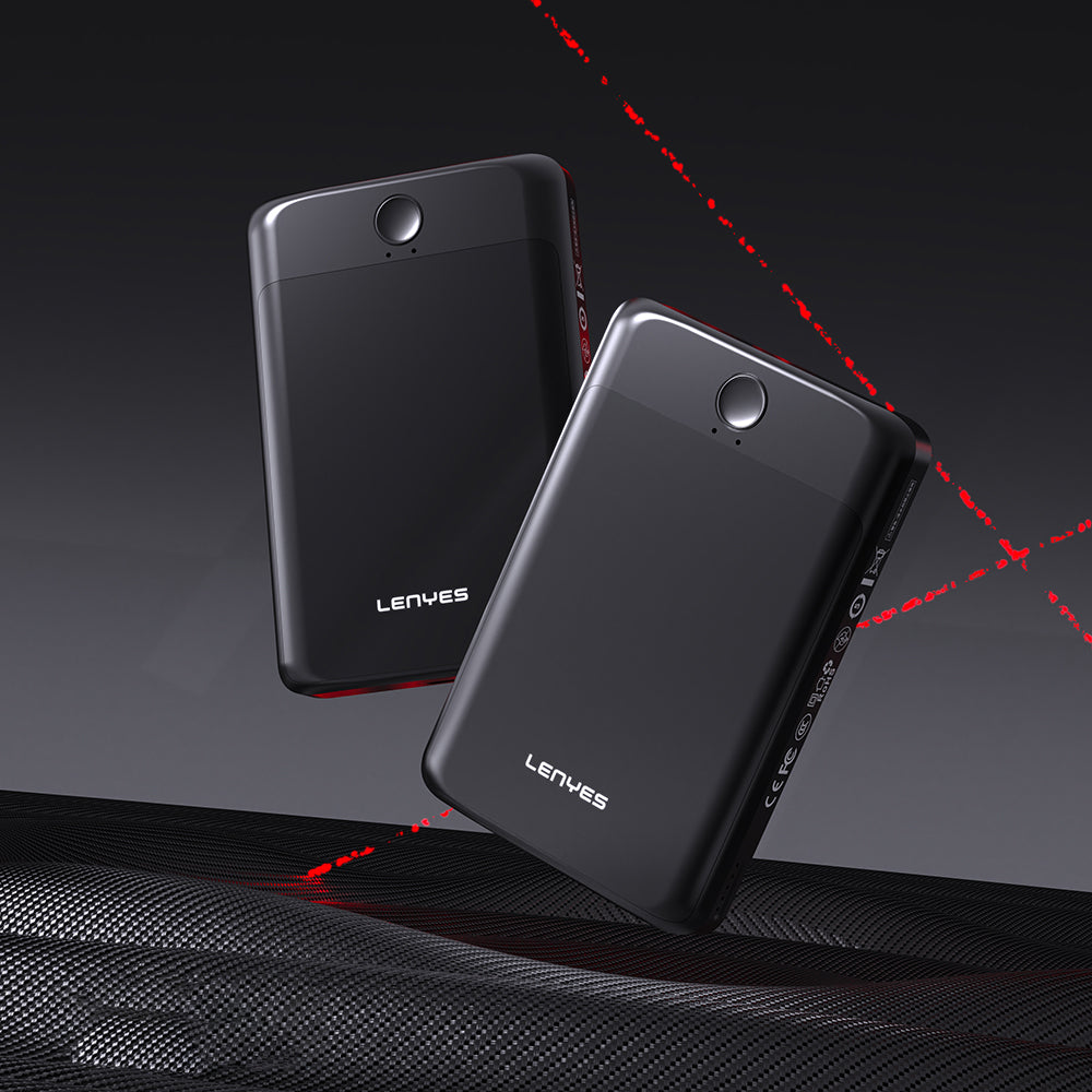 Lenyes PW0008D PD 20W LED Ekranlı Yapay Zeka Destekli Ultra İnce Wireless Powerbank 15W 5000mAh