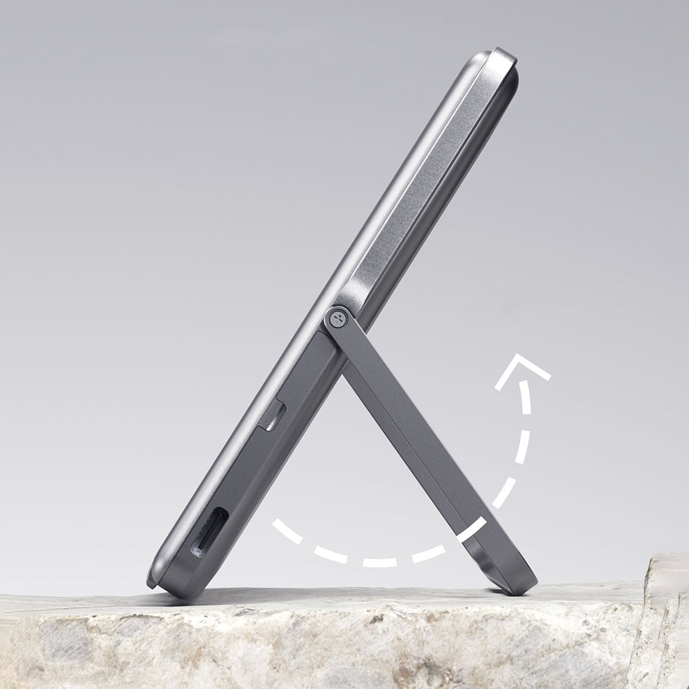 Lenyes PW038D 20W Ultra İnce Standlı Wireless Powerbank 15W 5000mAh