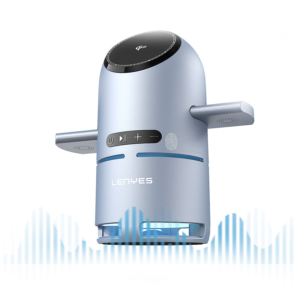 Lenyes PW321 Qi2 Şarj Teknolojili Bluetooth Speaker Hoparlör Özellikli Telefon&Akıllı Saat&Kulaklık 15W 4in1 Kablosuz Şarj Standı