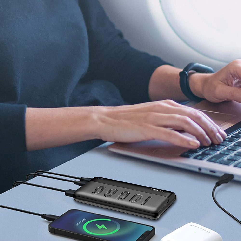 Lenyes PX135P Led Işık Göstergeli Taşınabilir Powerbank 10W 10000mAh