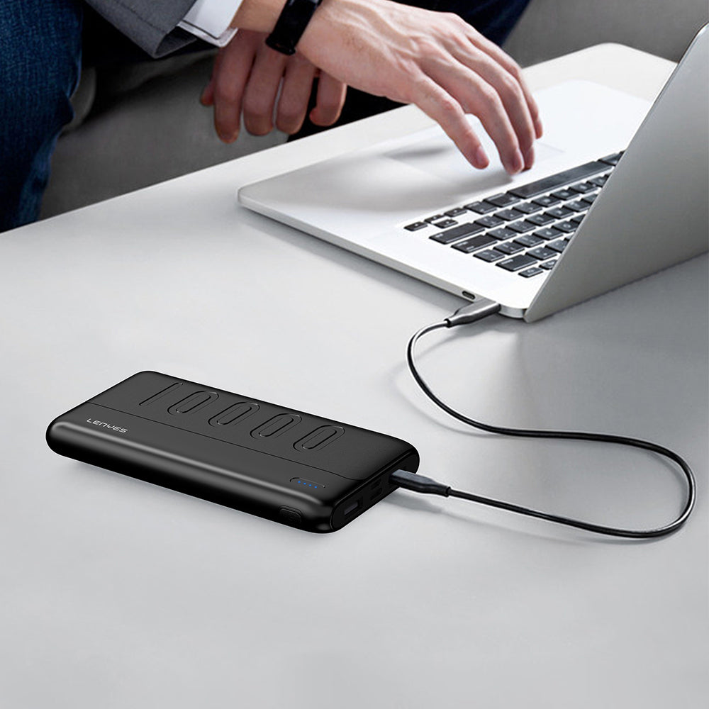 Lenyes PX135P Led Işık Göstergeli Taşınabilir Powerbank 10W 10000mAh
