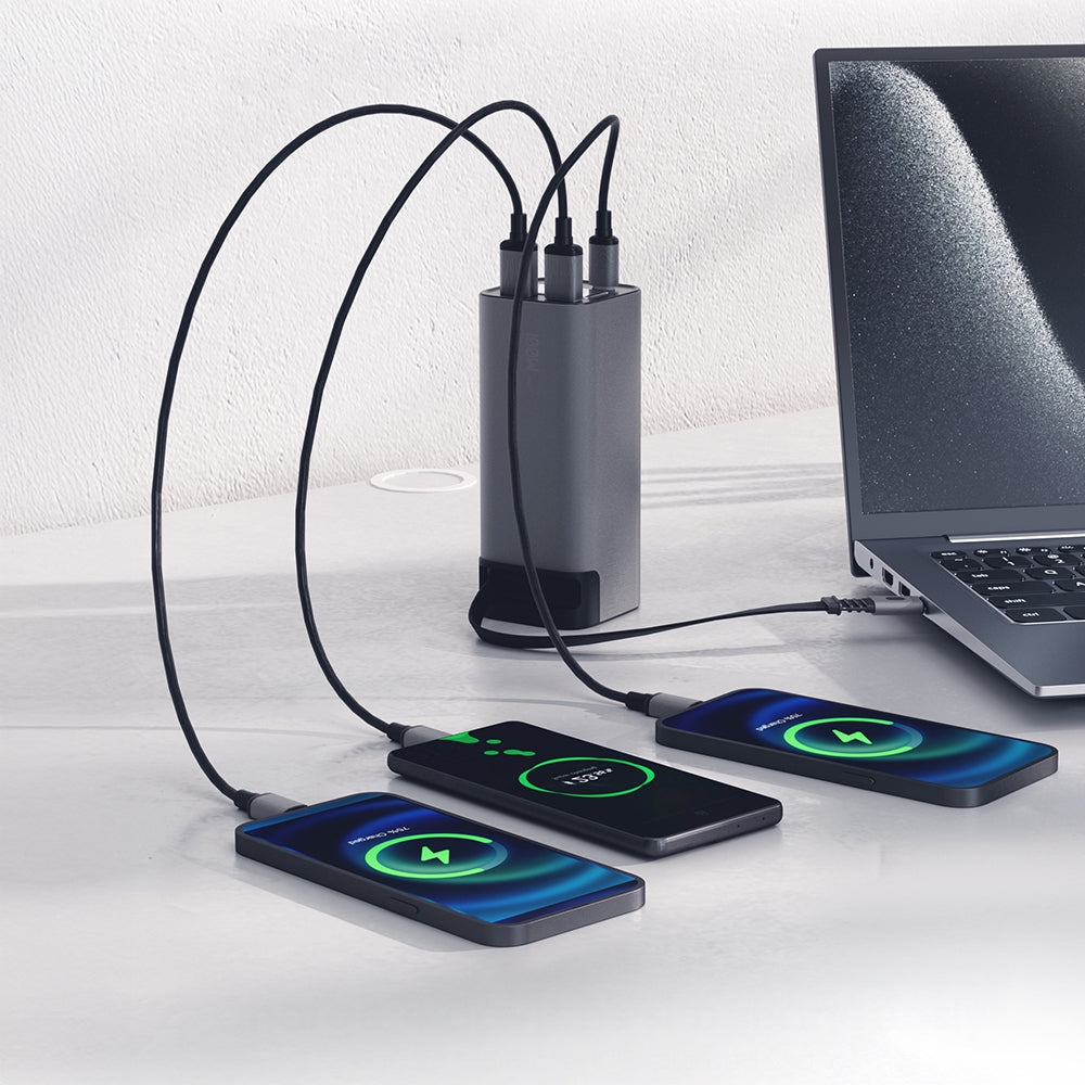 Lenyes PX2001D Hızlı Şarj Özellikli Dijital LED Göstergeli Taşınabilir Powerbank 100W 20000mAh