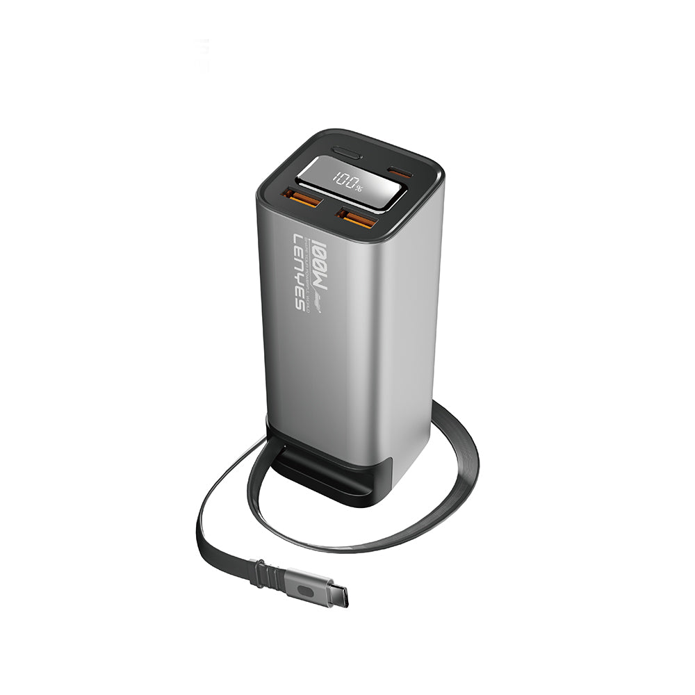 Lenyes PX2001D Hızlı Şarj Özellikli Dijital LED Göstergeli Taşınabilir Powerbank 100W 20000mAh